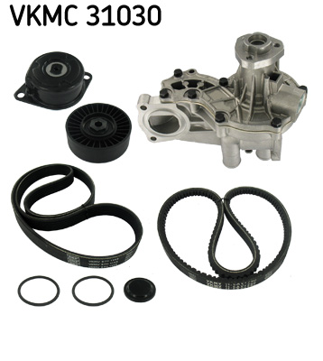 SKF VKMC 31030 Pompa acqua + Kit cinghia Poly V-Pompa acqua + Kit cinghia Poly V-Ricambi Euro